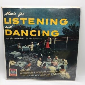 JOHN Senati Music For Listening And Dancing: Bravo! Records LP Grand Prix Series
